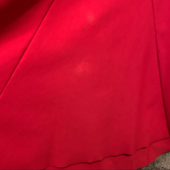 Gown Red Seamed Ponte Red Tally Dress - Picture 8 of 11